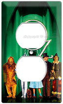 Wizard of Oz Dorothy scarecrow cowardly lion tin man electrical power outlet cov - $18.99