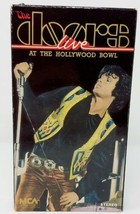 The Doors Live At The Hollywood Bowl (VHS, 1987) Rock Concert Jim Morrison - $3.65