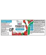 DOCTOR&#39;S FINEST Kids CHEWABLE PROBIOTIC with PREBIOTIC Fiber 120 Berry F... - $466.27 MXN