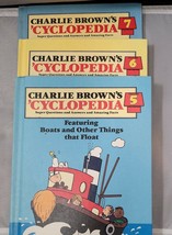 Charlie Brown&#39;s Cyclopedia Books 5-7 - £14.06 GBP