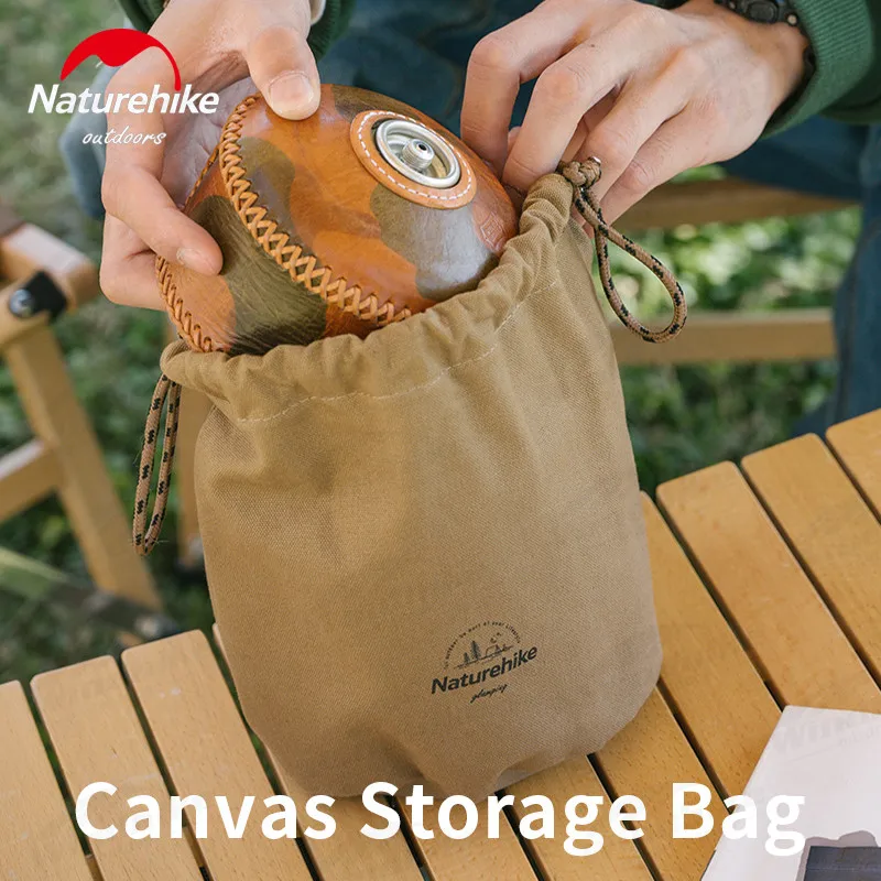 Naturehike High-Capacity Tool Storage Bag 80g Ultralight 12 Canvas Tableware - £16.22 GBP+
