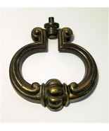 Vintage Art Deco Brass Drawer or Cabinet Door Pull Handle P10177 - $6.41