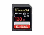 SanDisk 128GB Extreme PRO UHS-I SDXC Memory Card, SDSDXXY-128G-ANCIN - £40.55 GBP