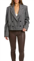 Free People tailored heritage blazer in Grey - £61.99 GBP