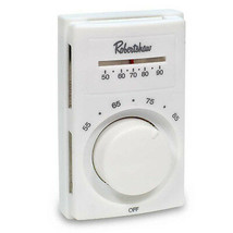 Robertshaw 802 Line Voltage Heating Only Thermostat, DPST - £23.50 GBP