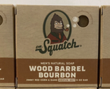 3x Dr. Squatch All Natural Bar Soap for Men with Medium Grit, Wood Barre... - $16.82