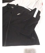 nike tech Full Zip Up black Sweater mens xl - $28.04