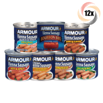 12x Cans Armour Star Variety Flavor Vienna Sausages | 4.6oz | Mix &amp; Match! - £24.97 GBP