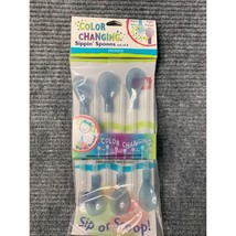 New Progressive Color Changing Sippin Spoons Set of 6 - $5.92