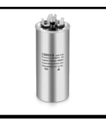 Boffdock 45+5 MFD Capacitor ±5% 45/5 Uf 370/440 VAC CBB65 round Dual Run... - $13.47 CAD