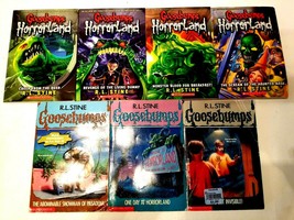 R L Stine Goosebumps Horrorland  Hall of Horrors 7 Paperback Books - £9.67 GBP