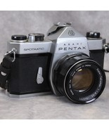Pentax Spotmatic SP Silver 55mm F/1.8 Super Takumar Lens TESTED - $227.73 CAD