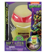 Teenage Mutant Ninja Turtles Raphael Figure Soft Lite Soft Formed Glowing Toy - $19.30