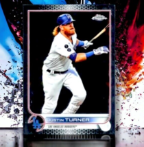 2022 Topps Chrome Justin Turner Dodgers Baseball - £1.21 GBP