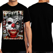 KND Pound Foolish Pennywise Clown Steven King Horror IT Movie Mens T-Shirt Black - £13.91 GBP+