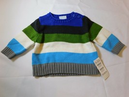 The Children's Place Baby Boy's Long Sleeve Sweater Multi striped Size Variation - $15.29