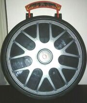 SPEED RACER HOT WHEEL CAR CARRIER. OUT OF BOX WORKS GREAT  Holds 7 cars. - $14.25