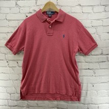 Polo Ralph Lauren Shirt Mens Sz S Red Casual Pullover - £15.47 GBP