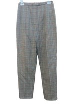 vintage Collection Harve Benard Womens Petite SZ 6P plaid Wool  Pants Ne... - £15.81 GBP