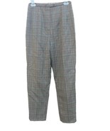 vintage Collection Harve Benard Womens Petite SZ 6P plaid Wool  Pants Ne... - £15.73 GBP