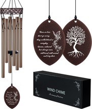 Memorial Wind Chimes Sympathy Gift for Loss of Loved One Windchimes in Memory of - £36.92 GBP