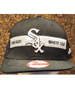 Chicago White Sox Snapback 1990 style osfa Hat Silver vintage New Era cw... - £10.28 GBP