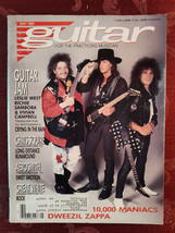 Rare GUITAR magazine May 1988 Richie Sambora Vivian Campbell Dweezil Zappa - £12.65 GBP