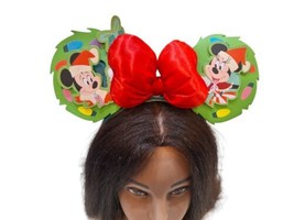 Disney Parks Loungefly Christmas Lights Mickey &amp; Minnie Mouse Ears Headb... - £27.22 GBP