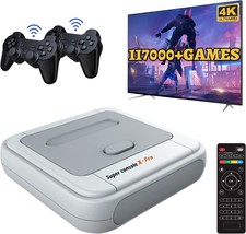 Kinhank Super Console X Pro With 117,000 Games, Tv And Game System In One Mini - £76.42 GBP