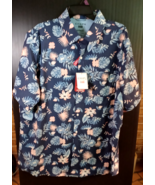 Chaps Everyday Performance Hawaiian Floral Shirt Mens - Size XL - NWT - $263.88 MXN