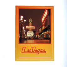 Vintage Postcard Las Vegas Frontier Hotel Casino Night Lights Holiday Decoration - £7.47 GBP