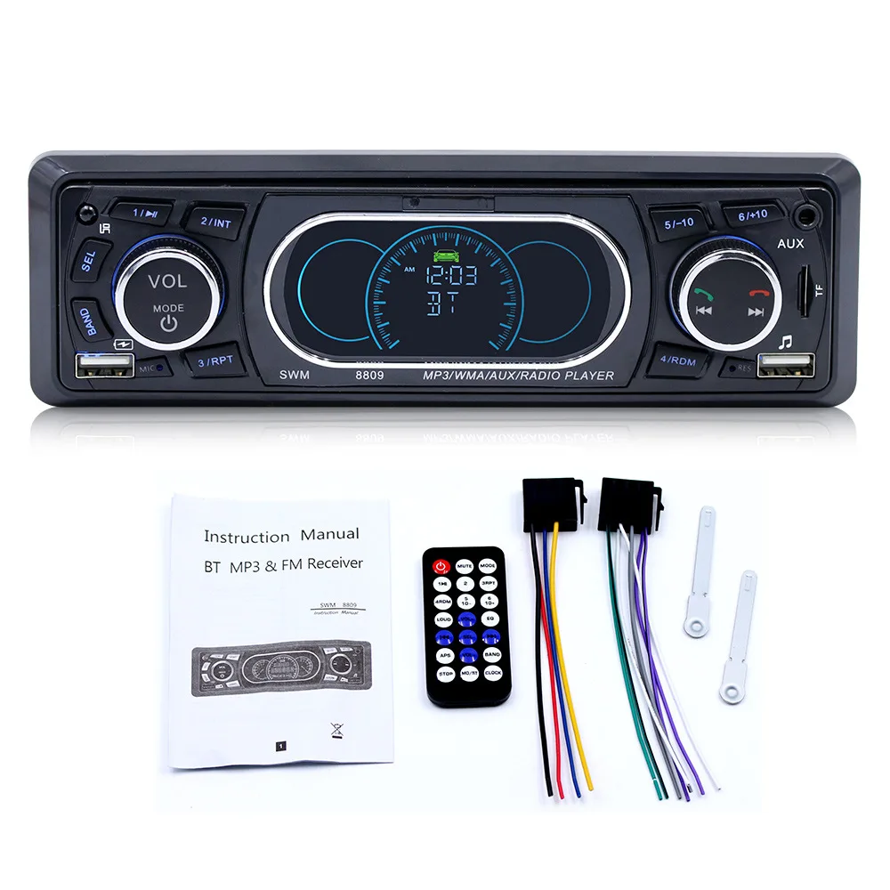 Car MP3 player Smart Bluetooth hands-free Card USB integrated FM radio HD sound - £31.40 GBP