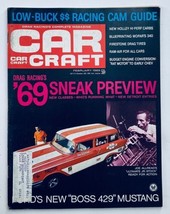 VTG Car Craft Magazine February 1969 Vol 17 #2 Ford&#39;s New &quot;Boss 429&quot; Mustang - £11.15 GBP