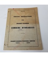 Massey-Harris Combine Hydraulics Service Instructions Exploded Diagrams ... - $18.95