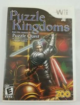 Puzzle Kingdoms Nintendo Wii Game NO MANUAL  - £6.78 GBP