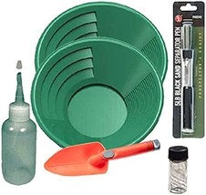 12&quot; Green Gold Pan Panning Kit - £36.54 GBP