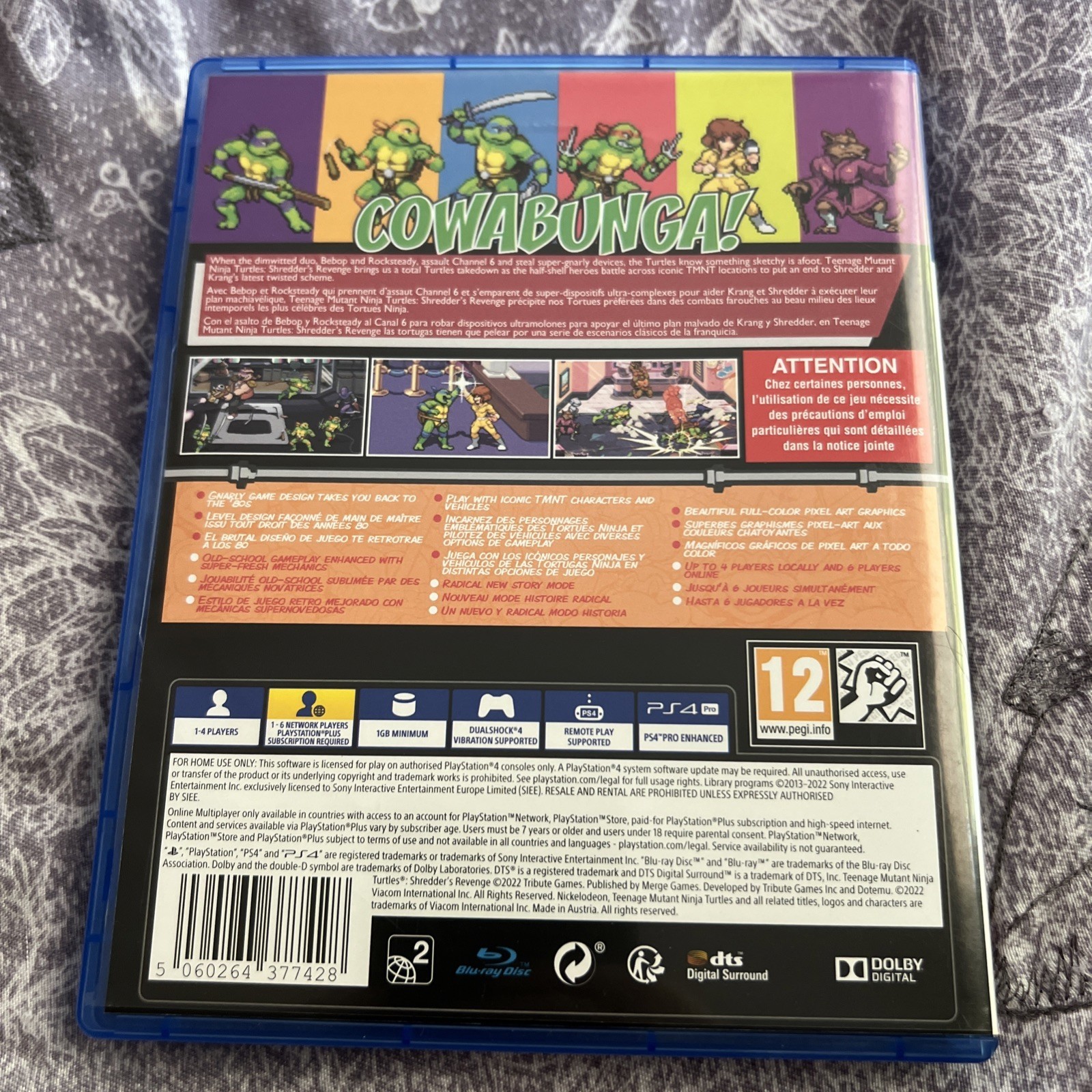 TMNT Teenage Mutant Ninja Turtles Shredder's Revenge PS4 Playstation 4 Item image 4