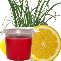 Lemon Citronella Scented Soy Wax Candle Melts Shot Pots, Vegan, Hand Poured - £12.77 GBP+