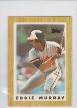G) 1987 Topps Mini Baseball Trading Card - Eddie Murray #39 - £1.53 GBP