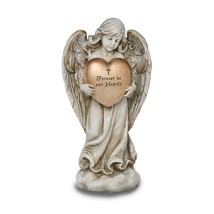 Forever In Our Hearts Memorial Angel with Heart - £60.74 GBP
