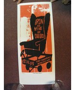Iron and Wine and Calexico Poster &amp; Dec 15 2005 Nashville S/N - $371.00 CAD