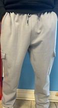 reebok sweat pants for men size L, pre-owned - £32.86 GBP