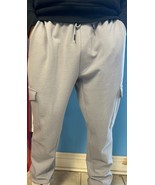 reebok sweat pants for men size L, pre-owned - £33.02 GBP