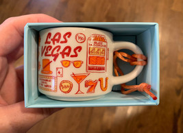 Mini Starbucks - Las Vegas Ornament 2 Ounces New In Box! - £22.08 GBP