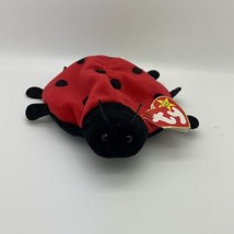 Ty Beanie Babies Lucky The Ladybug 1995 PVC Tag Errors - $6.92