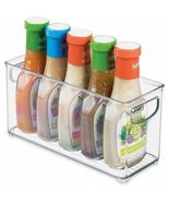 iDesign Linus BPA-Free Plastic Stackable Organizer Bin with Handles Small - $259.83 MXN