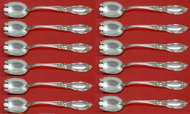 King Richard by Towle Sterling Silver Ice Cream Dessert Fks Custom 5 3/4" Set 12 - £616.74 GBP