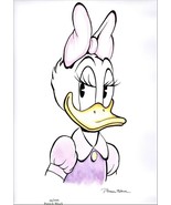 Hand-signed and numbered Daisy Duck art print by Disney artist Patrick B... - $1,330.48 MXN