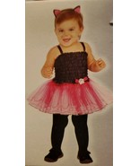 Cat Tutu Infant Costume 3-pc Set Dress, Headpiece, Diaper Cover 12-18 Mo... - £7.77 GBP
