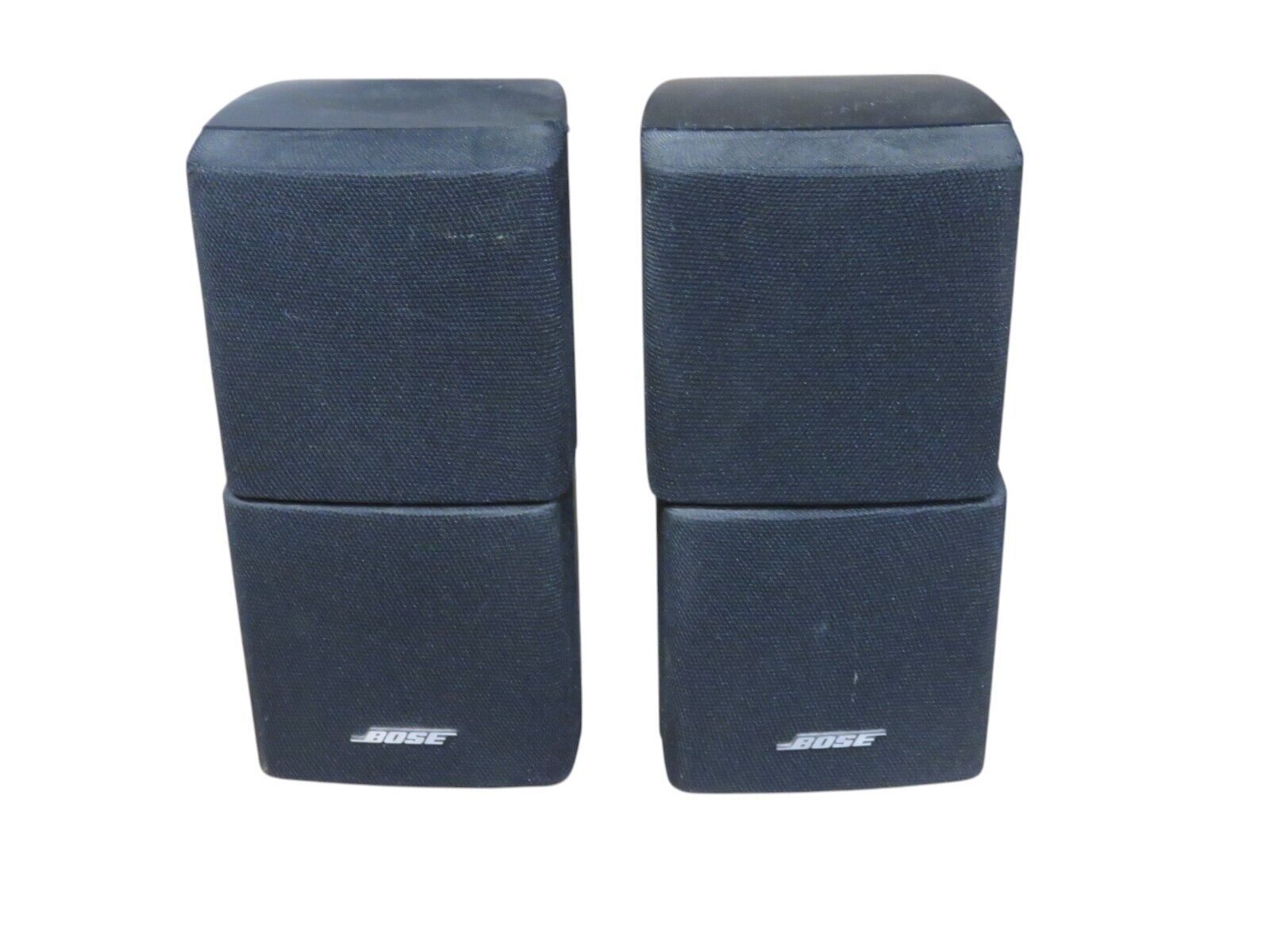 Bose Double Cube Acoustimass Lifestyle Speakers Surround Mountable  			